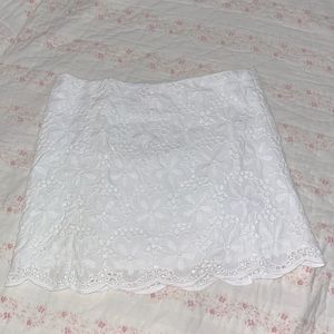 Lilly Pulitzer Tate skirt white size 2